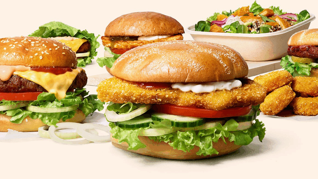 MAX Burger product range